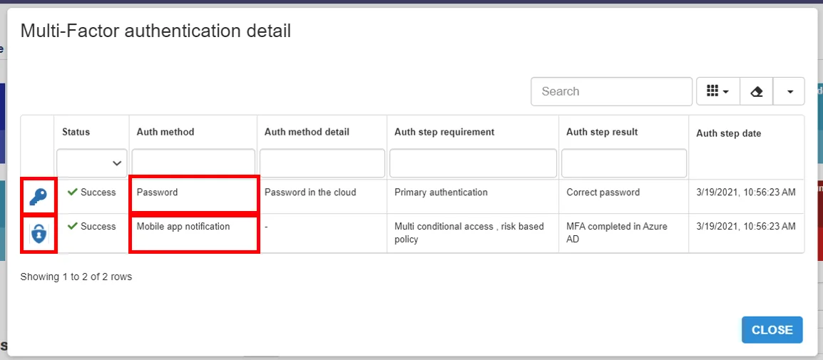 Multi Factor Password Microsoft Authenticator app