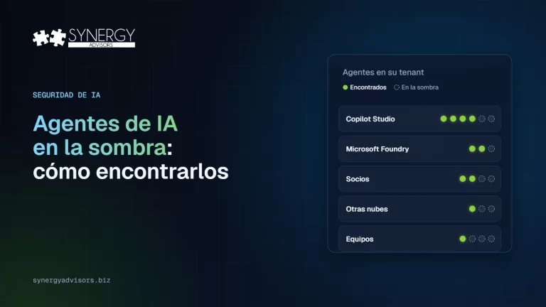 Mapa de dónde se esconden los agentes de IA en la sombra en un tenant de Microsoft 365