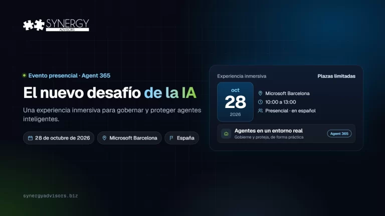 El nuevo desafío de la IA, experiencia inmersiva presencial el 28 de octubre de 2026 en Microsoft Barcelona