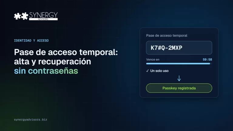 Pase de acceso temporal en Microsoft Entra ID: alta y recuperación de usuarios sin contraseñas