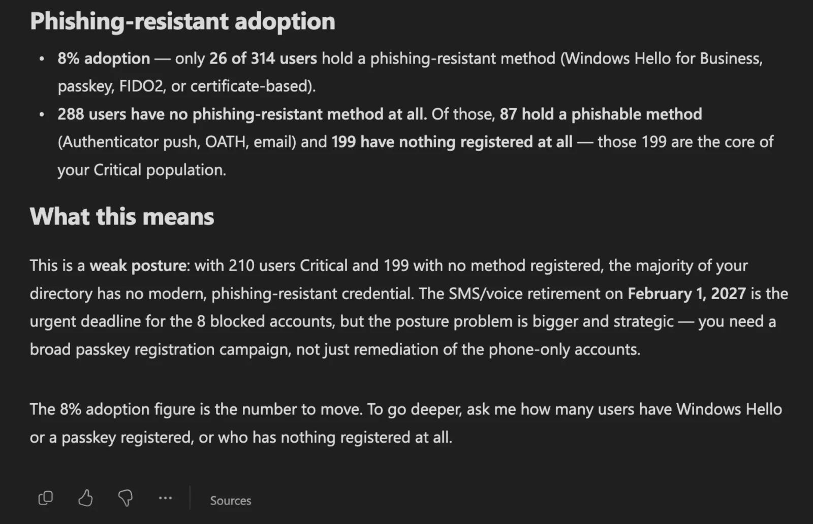 Phishing-resistant adoption and what it means, from the Secure Access Admin Agent